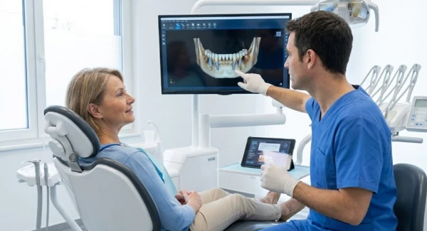 dentista con paciente