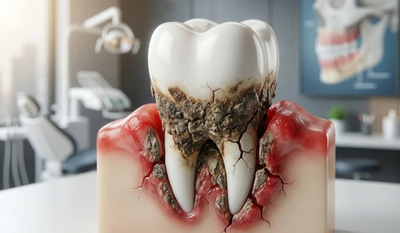 El Papel Destructivo del Sarro Dental Acumulado