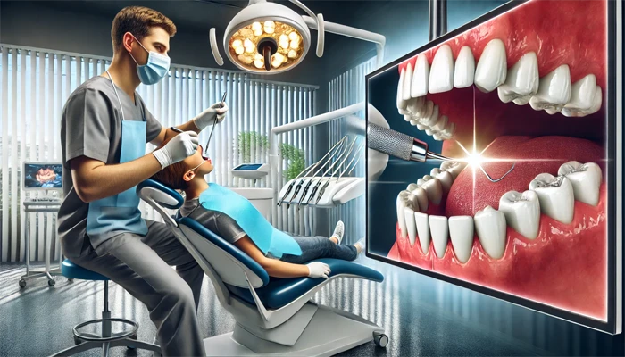 Una imagen que represente la idea de una Cirugia Periodontal